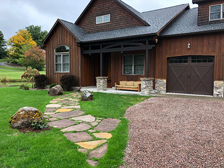 Flagstone Entry Path